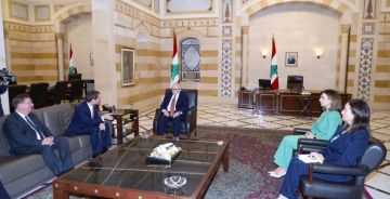 سلام التقى المبعوث الفرنسي: مشروع قانون الفجوة المالية دخل مراحله النهائية