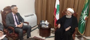 الخطيب استقبل سفير هولندا: للعمل على لجم العدوان الإسرائيلي وممارساته ضد لبنان وفلسطين