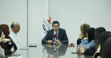 مرقص أمام وفد طالبي من NDU: القانون الجديد للإعلام يحدث نقلة نوعية ويعزز حرية الإعلام واستقلالية الصحافيين