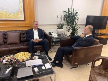 النائب سليمان بحث مع وزير الأشغال ملفات إنمائية لعكار