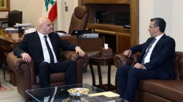 هاني عرض أمام الرئيس عون للواقع الزراعي الراهن هاني عرض أمام الرئيس عون للواقع الزراعي الراهن