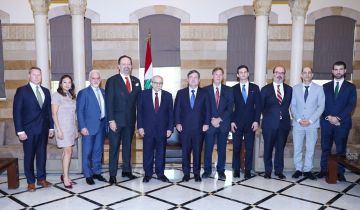 وفد الخزانة الأميركية واصل جولته على المسؤولين