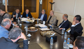 رسامني بحث مع البلديات ومجلس الإنماء والإعمار مستجدات مشروع توسعة أوتوستراد جونيه