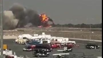 مصرع طيار هندي بتحطم مقاتلة خلال عرض جوي في دبي مصرع طيار هندي بتحطم مقاتلة خلال عرض جوي في دبي