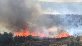 حرائق في بلدات جنوبية بسبب قنابل حارقة معادية