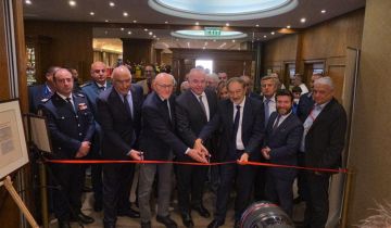 الحاج يفتتح معرض الطوابع: لبنان يسير بثبات نحو استعادة زمانه الجميل