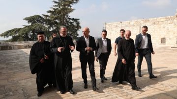 الحجار زار دير المخلص في جون: لتعزيز التلاقي وصون الاستقرار الوطني