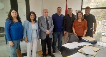 ممثلو نقابة العاملين في المستشفيات الحكومية اجتمعوا في الاتحاد العمالي العام