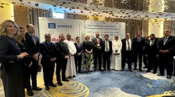 اليونسكو أطلق الإطار الاستراتيجي للتعليم في حالات الطوارئ بالمنطقة العربية خلال فعالية في بيروت اليونسكو أطلق الإطار الاستراتيجي للتعليم في حالات الطوارئ بالمنطقة العربية خلال فعالية في بيروت