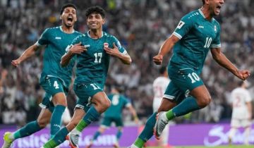 هدف قاتل يهدي العراق بطاقة ملحق المونديال العالمي على حساب الأمارات.. هدف قاتل يهدي العراق بطاقة ملحق المونديال العالمي على حساب الأمارات..