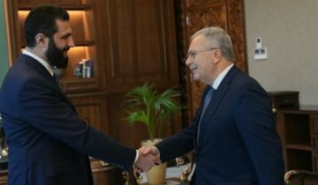 متري يلتقي الشرع في دمشق: أكد حرصه على تعزيز العلاقات السورية اللبنانية
