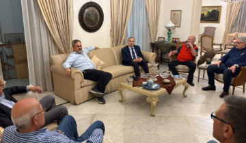 البزري بحث مع وفد الحزب القومي السوري الاجتماعي قضايا سياسية وحياتية