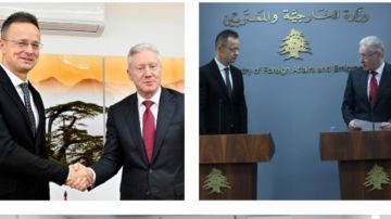 رجي التقى نظيره الهنغاري: طموح الشعب اللبناني العيش معا في بلد لا سلاح فيه رجي التقى نظيره الهنغاري: طموح الشعب اللبناني العيش معا في بلد لا سلاح فيه