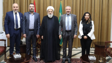 الشيخ الخطيب أمام وفد من التيار الوطني الحر: لمقاربة القضايا الوطنية بروح المسؤولية الشيخ الخطيب أمام وفد من التيار الوطني الحر: لمقاربة القضايا الوطنية بروح المسؤولية