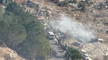 الطيران المسير استهدف بعدد من الصواريخ بيك اب بين بلدتي الصوانة و خربة سلم. الطيران المسير استهدف بعدد من الصواريخ بيك اب بين بلدتي الصوانة و خربة سلم.