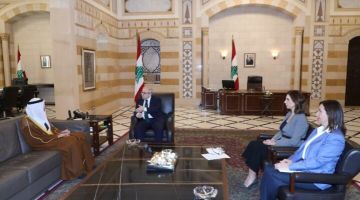 سلام بحث مع سفير دولة الإمارات في العلاقات الثنائية ومع مسؤولة المفوضية السامية للاجئين نشاطات المفوضية