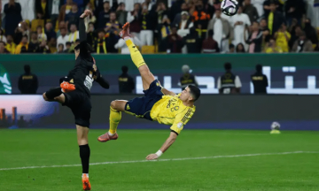 من كوكب آخر.. رونالدو يذهل العالم بمقصيته مع النصر السعودي