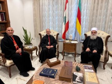 شيخ العقل اتصل بجنبلاط وارسلان وتواصل مع المفتي دريان والشيخ الخطيب والتقى وفدا كنسيا دعاه إلى اللقاء مع البابا لاون الرابع عشر