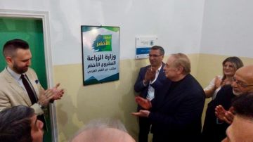 وزير الزراعة وجنبلاط أطلقا مركز المشروع الأخضر للشوف