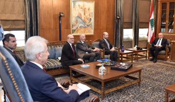 بري عرض التطورات مع وزير الداخلية ووفد فرنسي