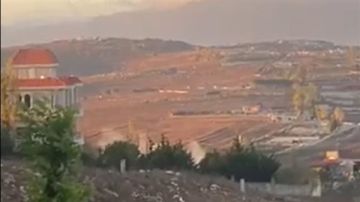 3 قذائف مدفعية على حرج يارون صباحا