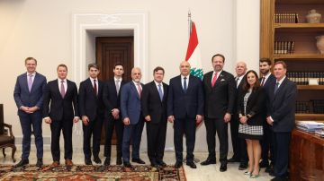 الرئيس عون لوفد الخزانة الأميركية: نطبق إجراءات منع تبييض الأموال ونلاحق الخلايا الارهابية