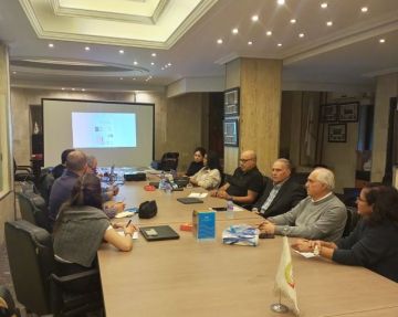 اجتماع في اتحاد بلديات قضاء زغرتا حول الخطة التسويقية الشاملة لمنشأة قضاء زغرتا الزراعية اجتماع في اتحاد بلديات قضاء زغرتا حول الخطة التسويقية الشاملة لمنشأة قضاء زغرتا الزراعية