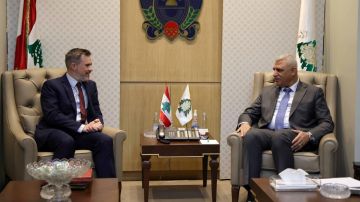 شقير استقبل سفير كندا في زيارة تعارف