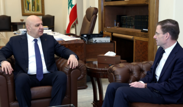 عون يبحث مع دايفيد هيل الأوضاع الداخلية والتطورات في الجنوب