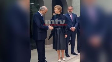 بالفيديو: لوجاندر تغادر معراب وجعجع يودعها