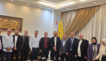 كتلة الوفاء للمقاومة تسلمت مذكرة مطلبية وتربوية من روابط أساتذة ومعلمي التعليم الرسمي