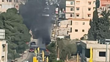 بالفيديو: مشاهد للحظات الأولى بعد استهداف سيارة