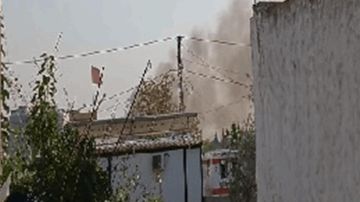 قنابل اسرائيلية حارقة... وحرائق في بلدات جنوبية قنابل اسرائيلية حارقة... وحرائق في بلدات جنوبية