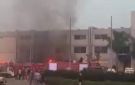 سقوط ثلاث ضحايا جراء حريق في معمل هوا شيكن أنفه