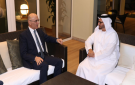 الحجار بحث مع المستشار الديبلوماسي لرئيس الإمارات في التعاون الثنائي