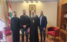 المتروبوليت الصوري استقبل آمر مفرزة زحلة القضائية وبحث معه شؤونا بقاعية
