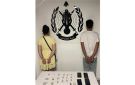 رجل وإمرأة سوريان ينشطان بترويج المخدرات وشعبة المعلومات توقفهما بالجرم المشهود
