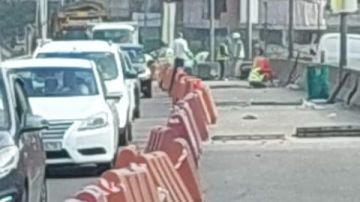 بالصورة: أشغال على جسر عماد مغنية باتجاه المطار تتسبب بازدحام مروري بالصورة: أشغال على جسر عماد مغنية باتجاه المطار تتسبب بازدحام مروري