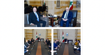 سلام بحث مع موفد ماكرون في مشروع الفجوة المالية واستقبل وفد مؤسسات الرعاية : تأكيد حماية حقوق المودعين إورساء قطاع مصرفي سليم