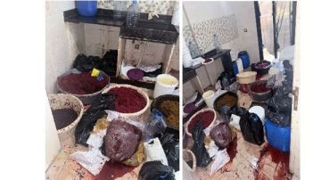 عملية دهم للريجي تسفر عن ضبط كميات من المعسل المزور