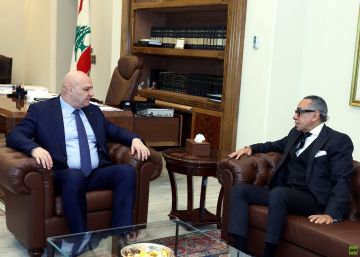 السفير المصري لدى بيروت يلتقي عون: المرحلة المقبلة قد تشهد انفراجات السفير المصري لدى بيروت يلتقي عون: المرحلة المقبلة قد تشهد انفراجات