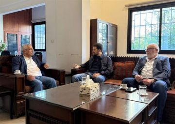 رئيس بلدية بقسطا جال على فاعليات صيدا شارحا تداعيات أزمة مياه الشرحبيل واكد العمل على حلها