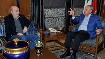 خاص - بري وجنبلاط والدبكة البعلبكية خاص - بري وجنبلاط والدبكة البعلبكية