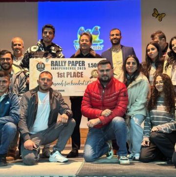 ابراهيم كنعان يرعى رالي الاستقلال لنادي الفرير بسكنتا: بتكبروا القلب ابراهيم كنعان يرعى رالي الاستقلال لنادي الفرير بسكنتا: بتكبروا القلب