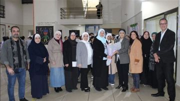 مدارس الإيمان تنظم نشاطا خاصا لطلاب القسم الخاص بأصحاب الهمم في جمعية المواساة