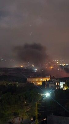 الطيران الحربي الاسرائيلي شن سلسلة غارات استهدفت اطراف وادي رومين ومرتفعات اقليم التفاح في أطراف بلدة جباع الطيران الحربي الاسرائيلي شن سلسلة غارات استهدفت اطراف وادي رومين ومرتفعات اقليم التفاح في أطراف بلدة جباع