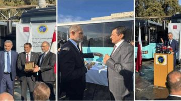 قطر تقدم 30 حافلة للنقل المشترك إلى لبنان! قطر تقدم 30 حافلة للنقل المشترك إلى لبنان!