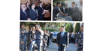 مأتم رسمي لوالد النائب حنكش في رومية في حضور الوزير مرقص ممثلا الرئيسين عون وسلام