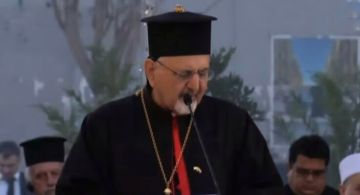 يونان من ساحة الشهداء: زيارة البابا من أجل بناء السلام والاستقرار ولبنان كبير برسالته ودوره