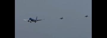 قيادة الجيش نشرت مقطع فيديو للقوات الجوية مرحبة بالبابا لاوون